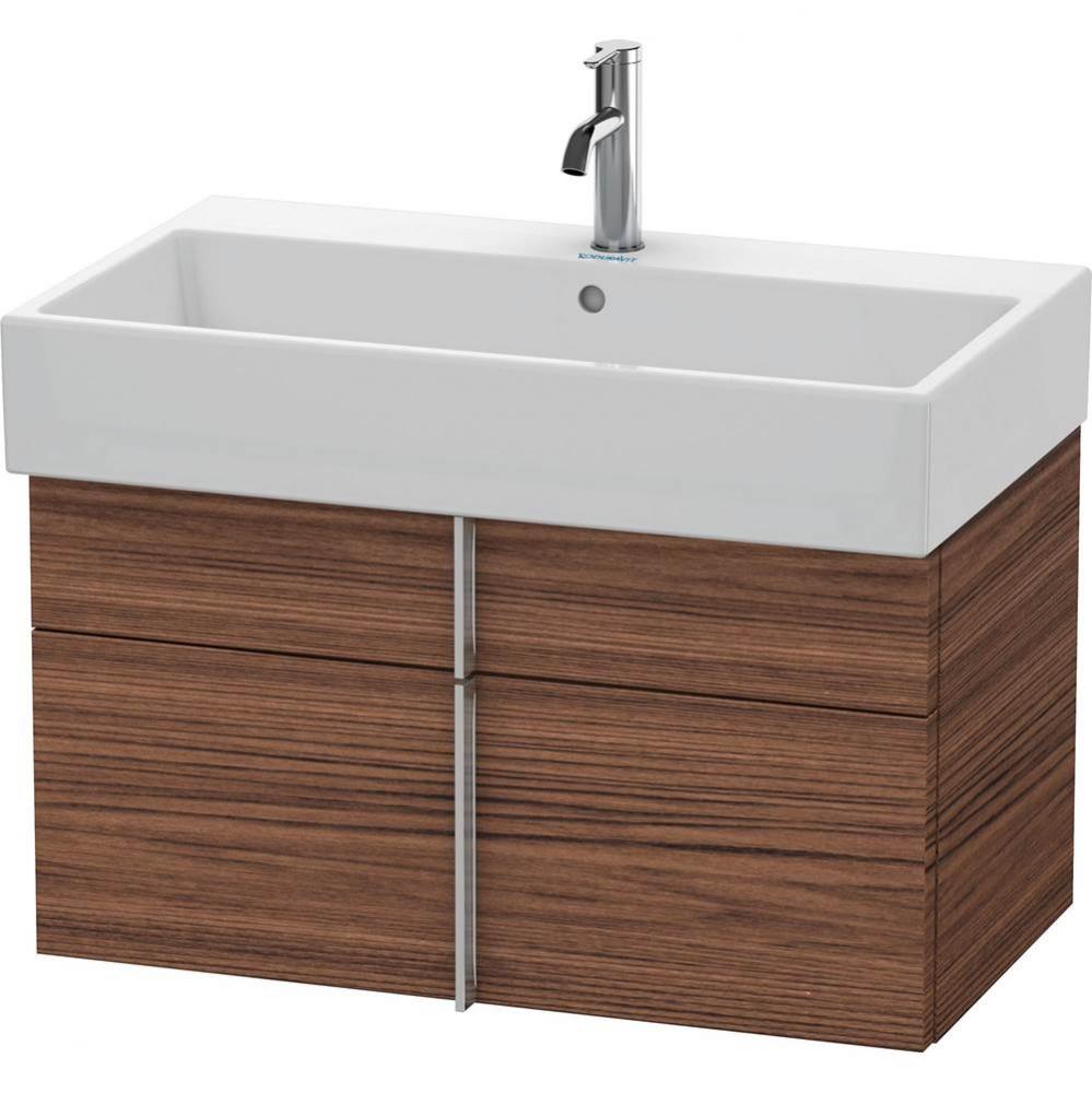 Duravit Vero Air Vanity Unit Wall-Mounted  Dark Walnut