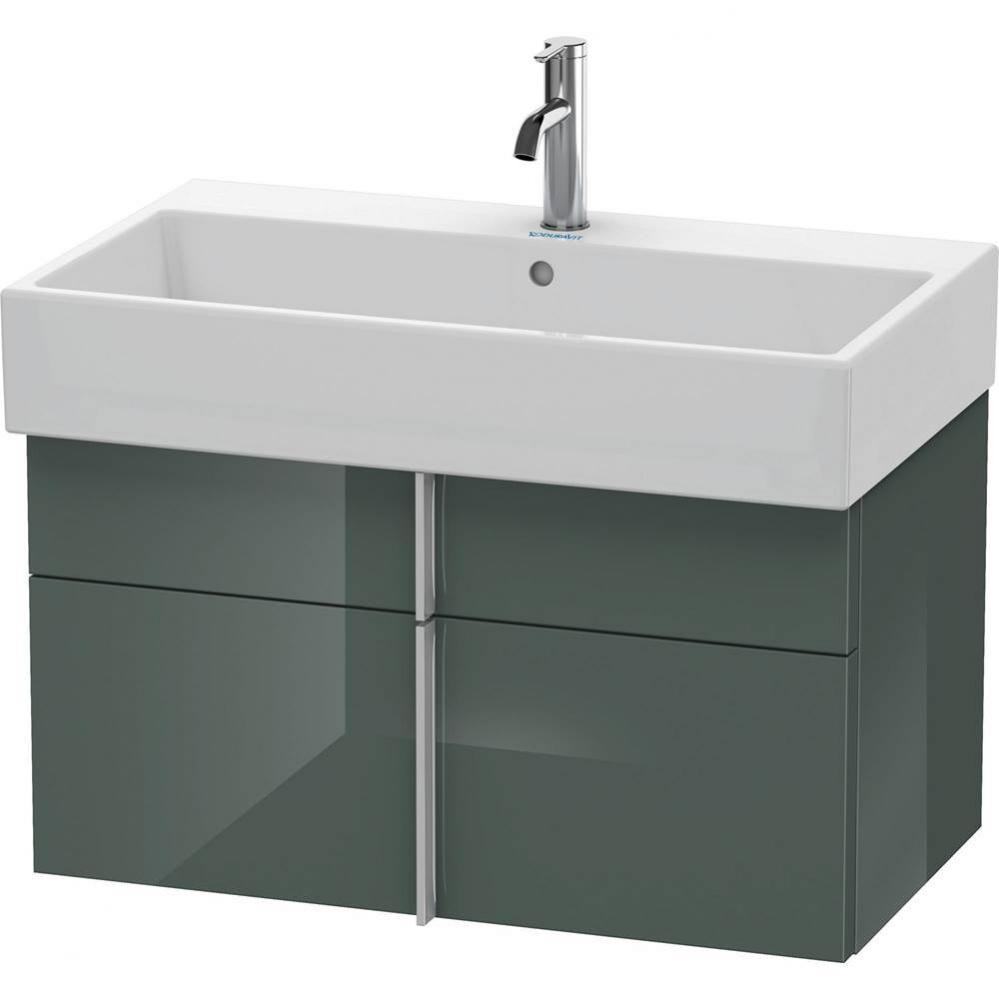 Duravit Vero Air Vanity Unit Wall-Mounted  Dolomiti Gray High Gloss