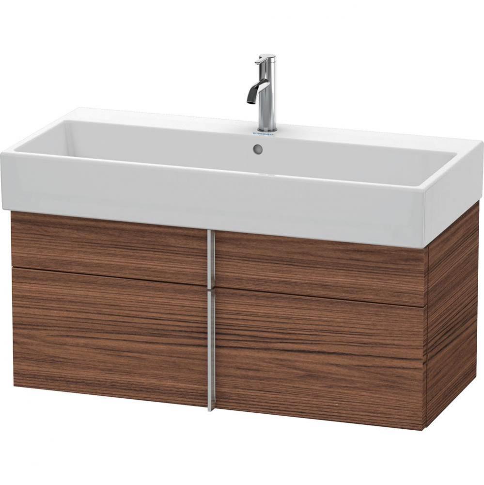 Duravit Vero Air Vanity Unit Wall-Mounted  Dark Walnut