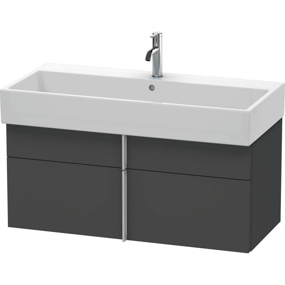 Duravit Vero Air Vanity Unit Wall-Mounted  Graphite Matte