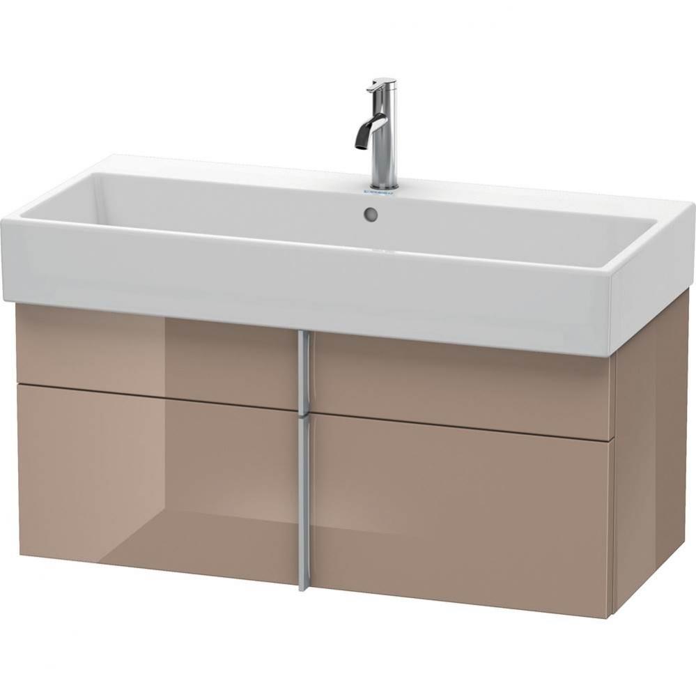 Duravit Vero Air Vanity Unit Wall-Mounted  Cappuccino High Gloss