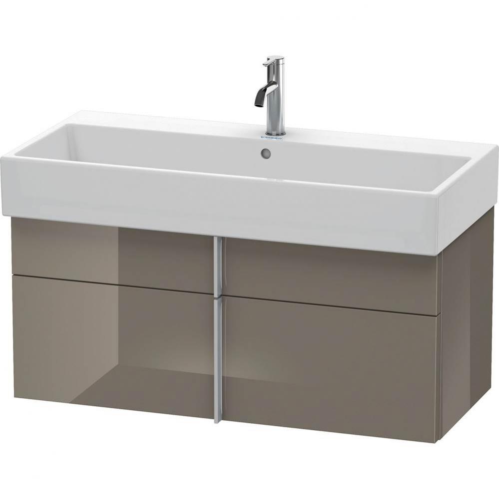 Duravit Vero Air Vanity Unit Wall-Mounted  Flannel Gray High Gloss