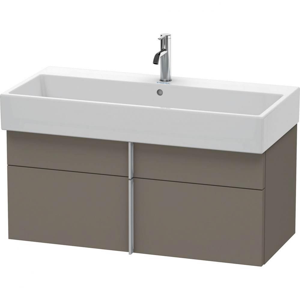 Duravit Vero Air Vanity Unit Wall-Mounted  Flannel Gray Satin Matte