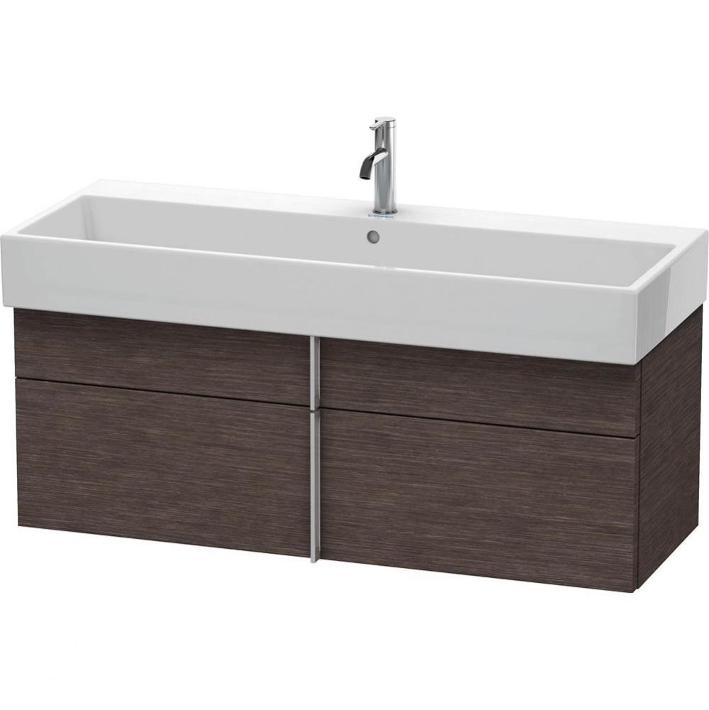 Duravit Vero Air Vanity Unit Wall-Mounted  Brushed Dark Oak