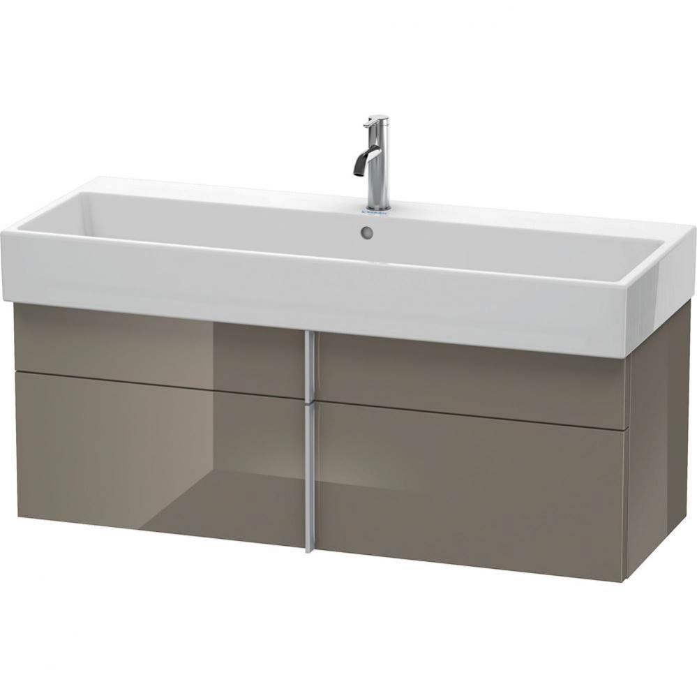 Duravit Vero Air Vanity Unit Wall-Mounted  Flannel Gray High Gloss