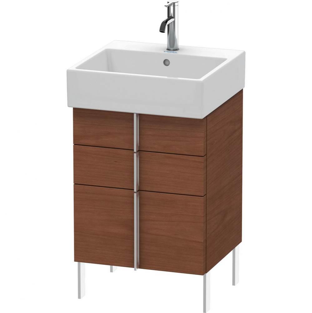 Duravit Vero Air Floor Standing Vanity Unit  American Walnut