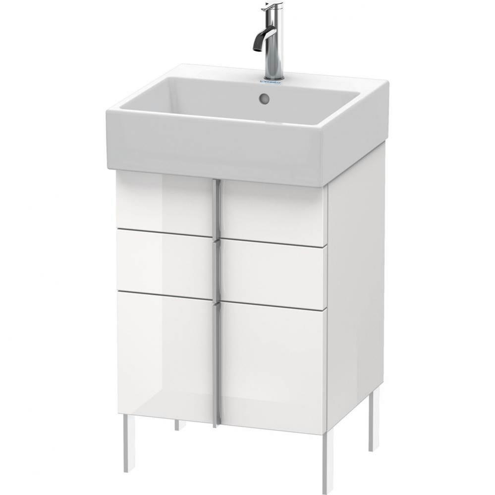 Duravit Vero Air Floor Standing Vanity Unit  White High Gloss