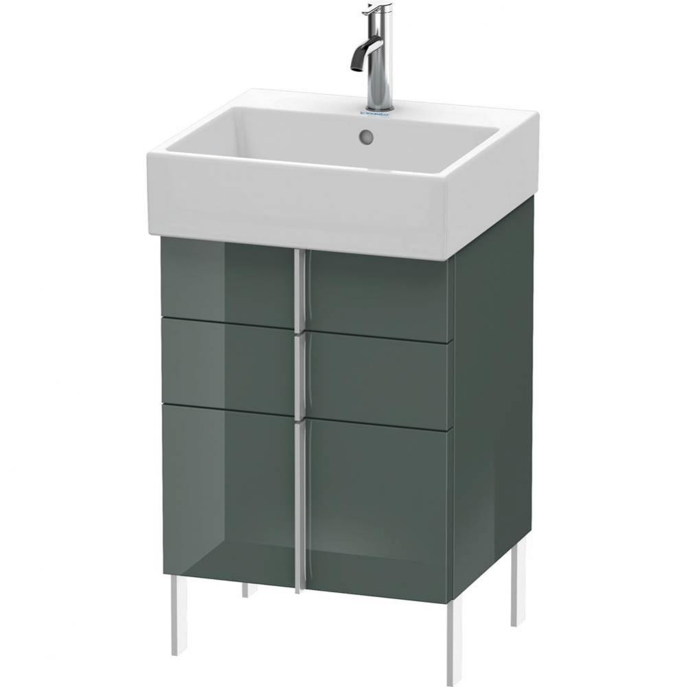 Duravit Vero Air Floor Standing Vanity Unit  Dolomiti Gray High Gloss