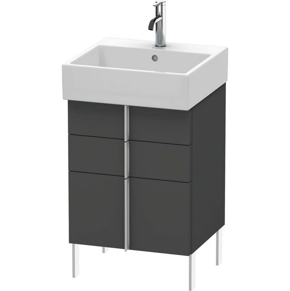 Duravit Vero Air Floor Standing Vanity Unit  Graphite Matte