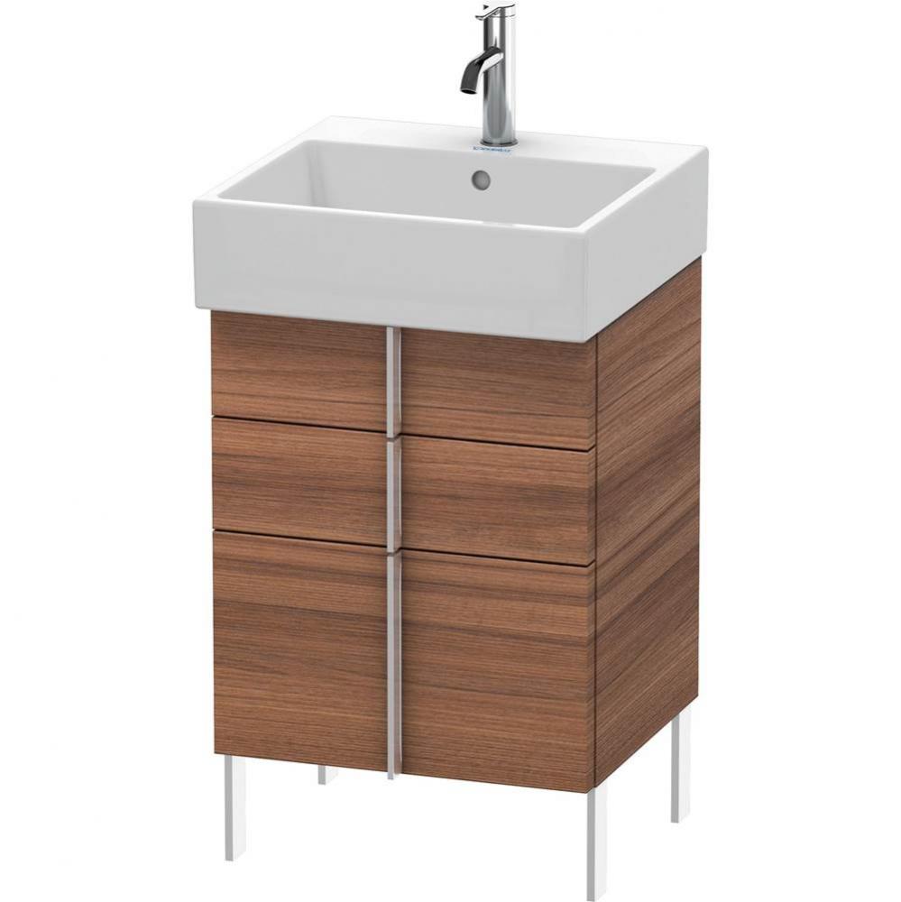 Duravit Vero Air Floor Standing Vanity Unit  Natural Walnut