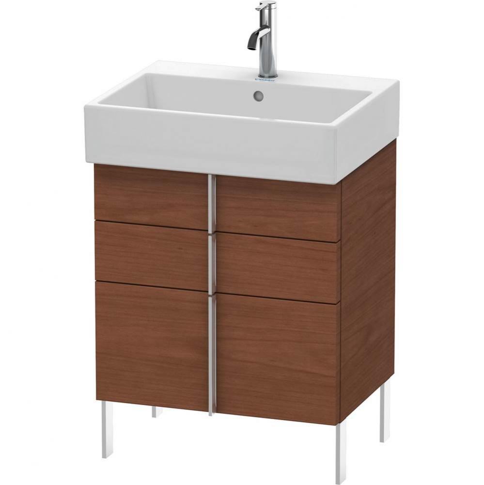 Duravit Vero Air Floor Standing Vanity Unit  American Walnut