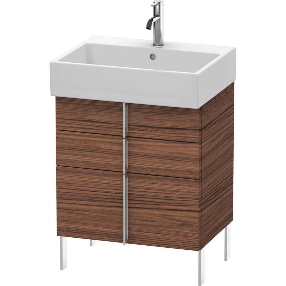 Duravit Vero Air Floor Standing Vanity Unit  Dark Walnut