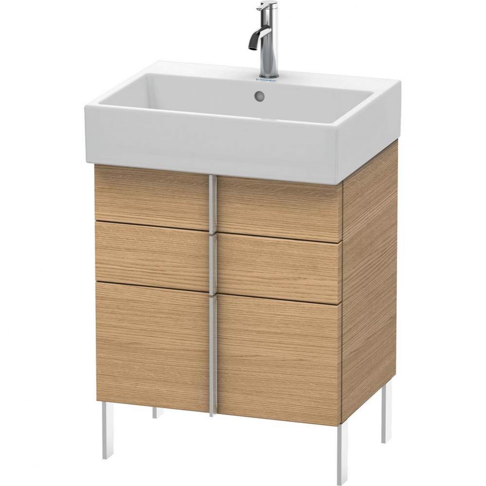 Duravit Vero Air Floor Standing Vanity Unit  European Oak