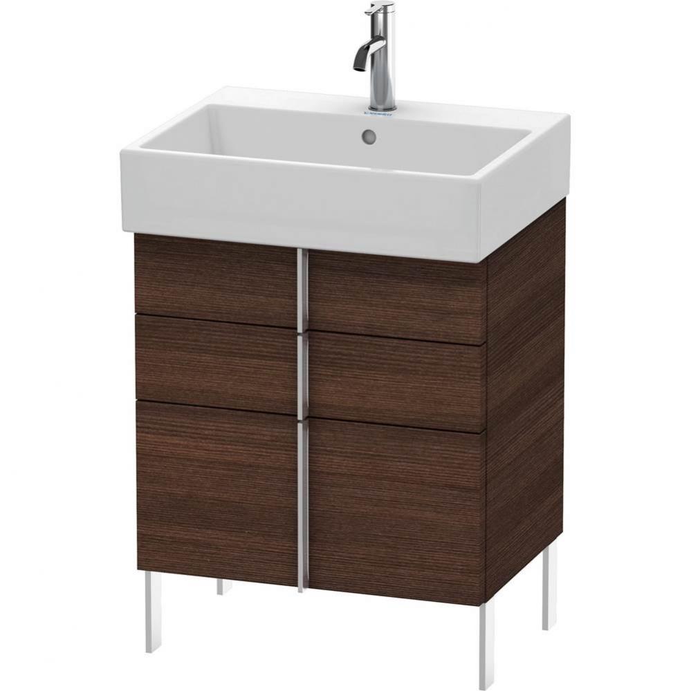 Duravit Vero Air Floor Standing Vanity Unit  Chestnut Dark