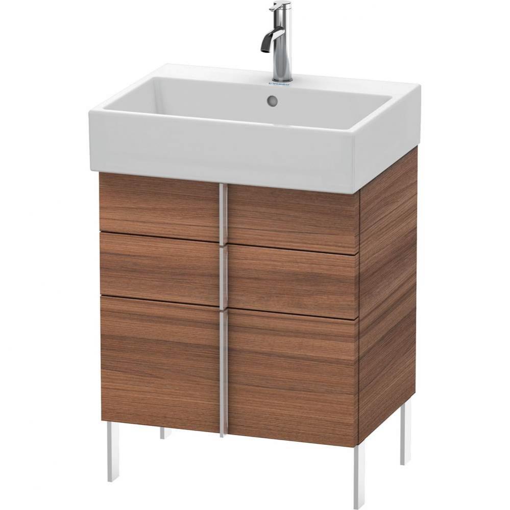 Duravit Vero Air Floor Standing Vanity Unit  Natural Walnut