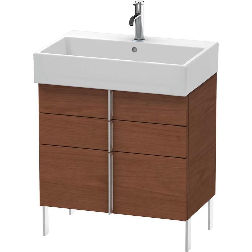 Duravit Vero Air Floor Standing Vanity Unit  American Walnut