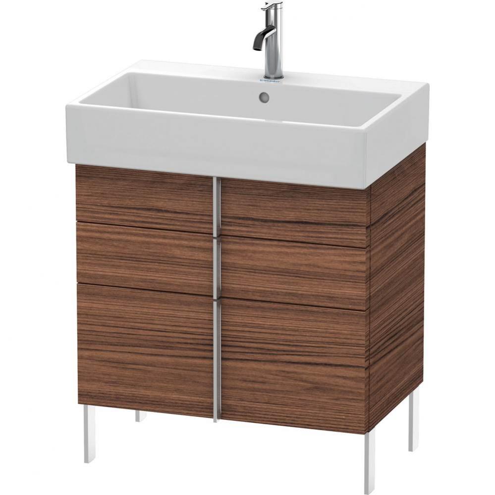 Duravit Vero Air Floor Standing Vanity Unit  Dark Walnut