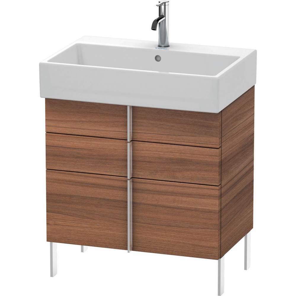 Duravit Vero Air Floor Standing Vanity Unit  Natural Walnut