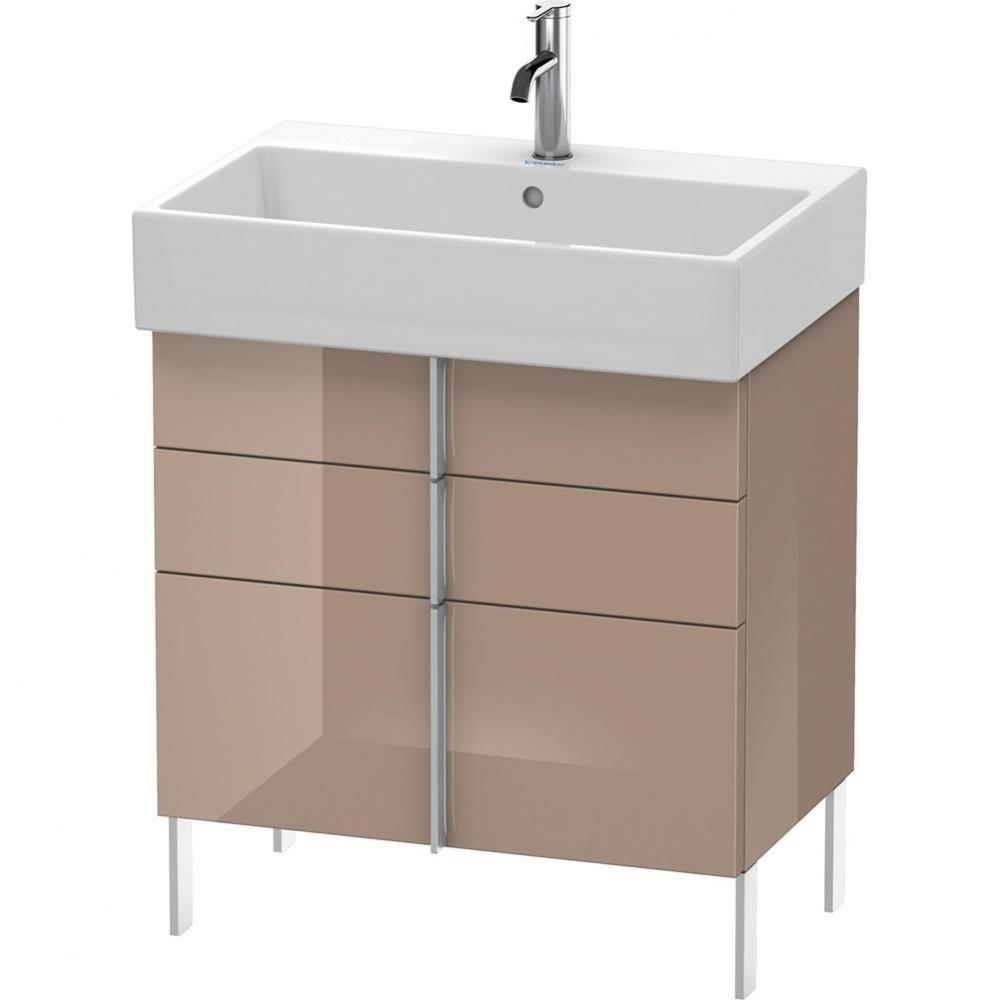 Duravit Vero Air Floor Standing Vanity Unit  Cappuccino High Gloss