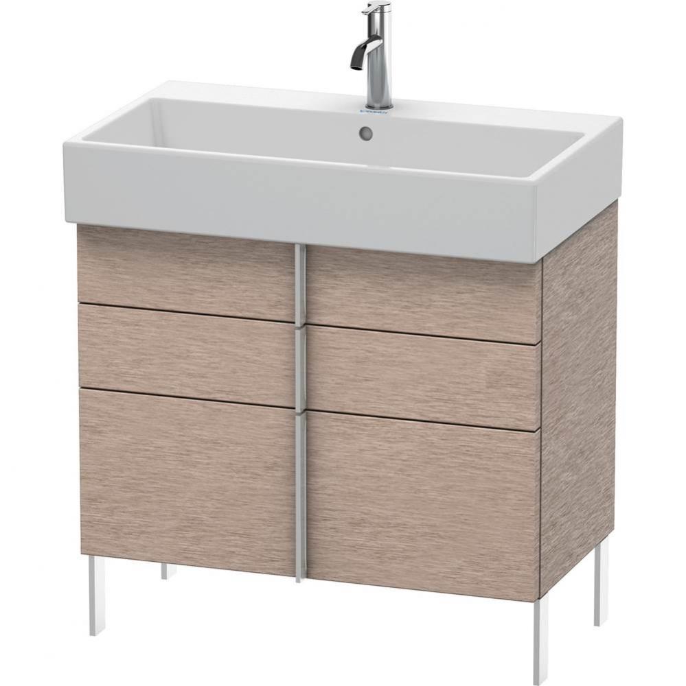 Duravit Vero Air Floor Standing Vanity Unit  Oak Cashmere