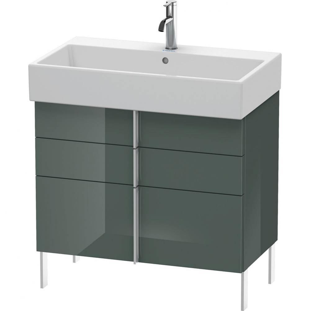 Duravit Vero Air Floor Standing Vanity Unit  Dolomiti Gray High Gloss