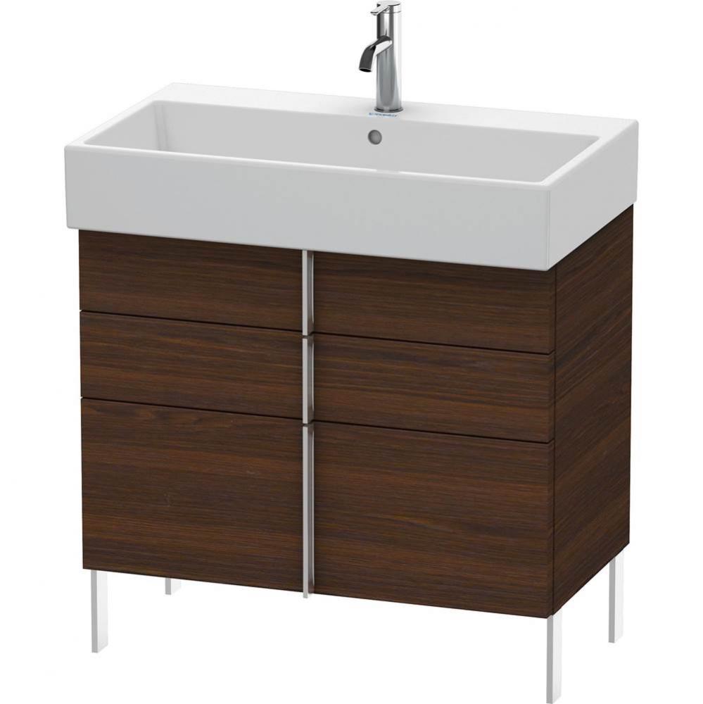 Duravit Vero Air Floor Standing Vanity Unit  Brushed Walnut