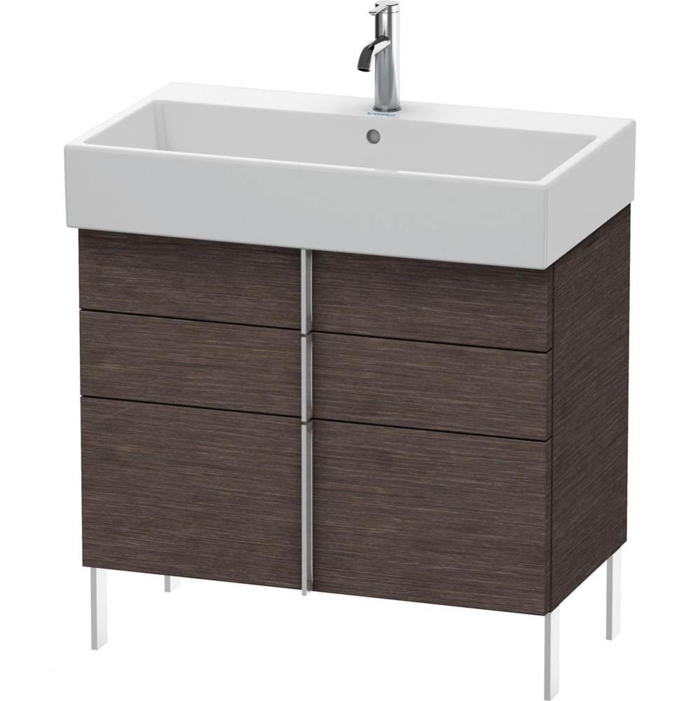 Duravit Vero Air Floor Standing Vanity Unit  Brushed Dark Oak