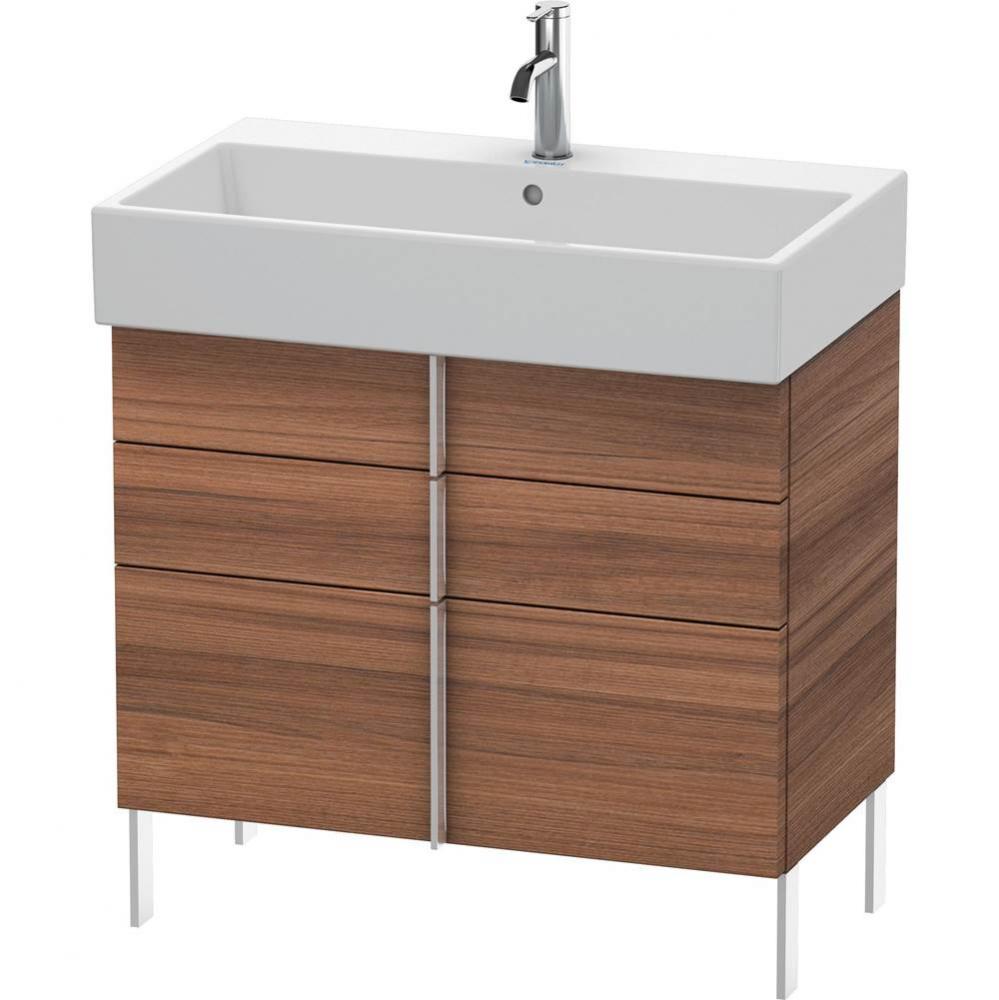 Duravit Vero Air Floor Standing Vanity Unit  Natural Walnut