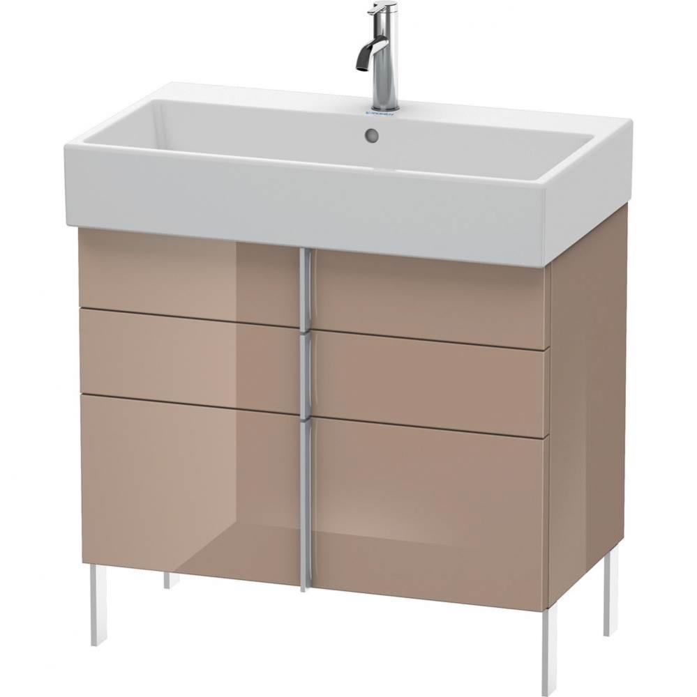 Duravit Vero Air Floor Standing Vanity Unit  Cappuccino High Gloss