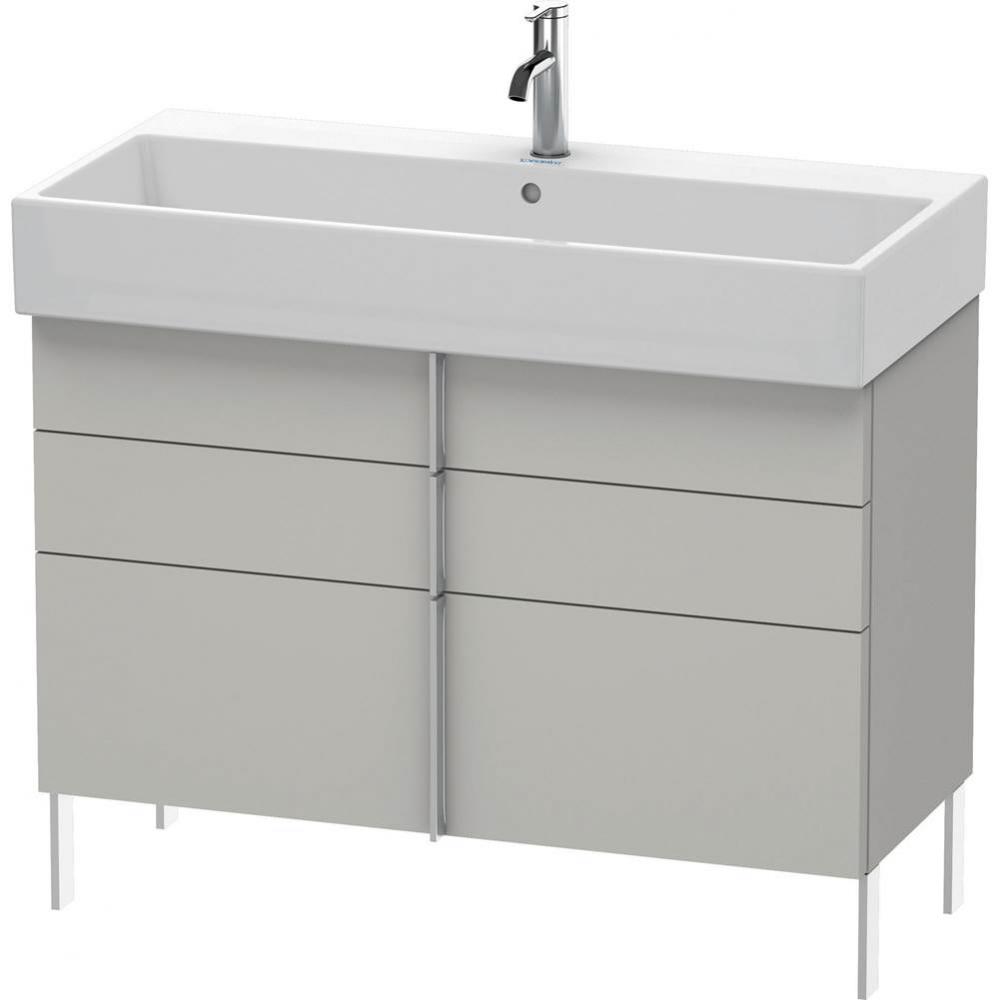 Duravit Vero Air Floor Standing Vanity Unit  Concrete Gray Matte