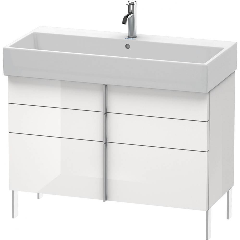 Duravit Vero Air Floor Standing Vanity Unit  White High Gloss