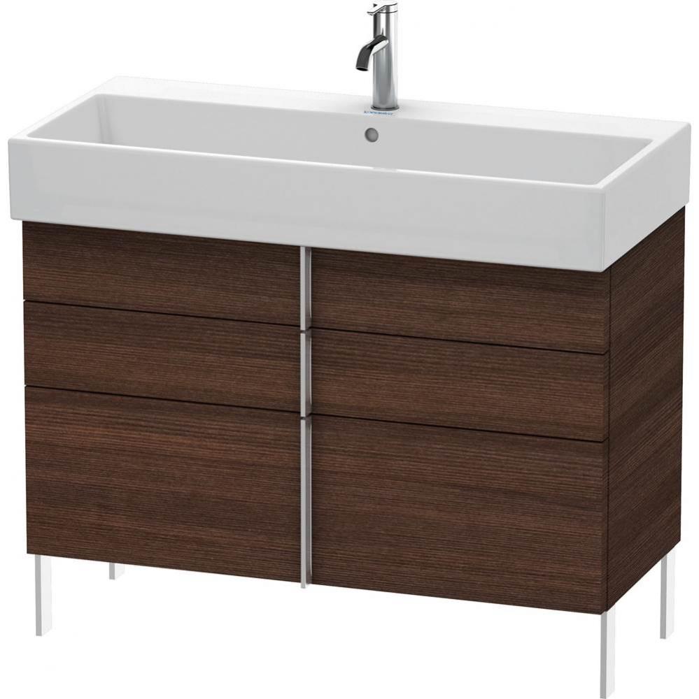 Duravit Vero Air Floor Standing Vanity Unit  Chestnut Dark