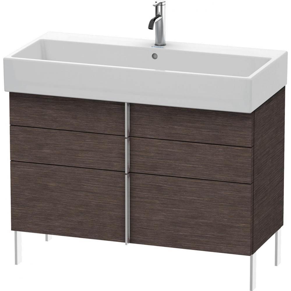 Duravit Vero Air Floor Standing Vanity Unit  Brushed Dark Oak