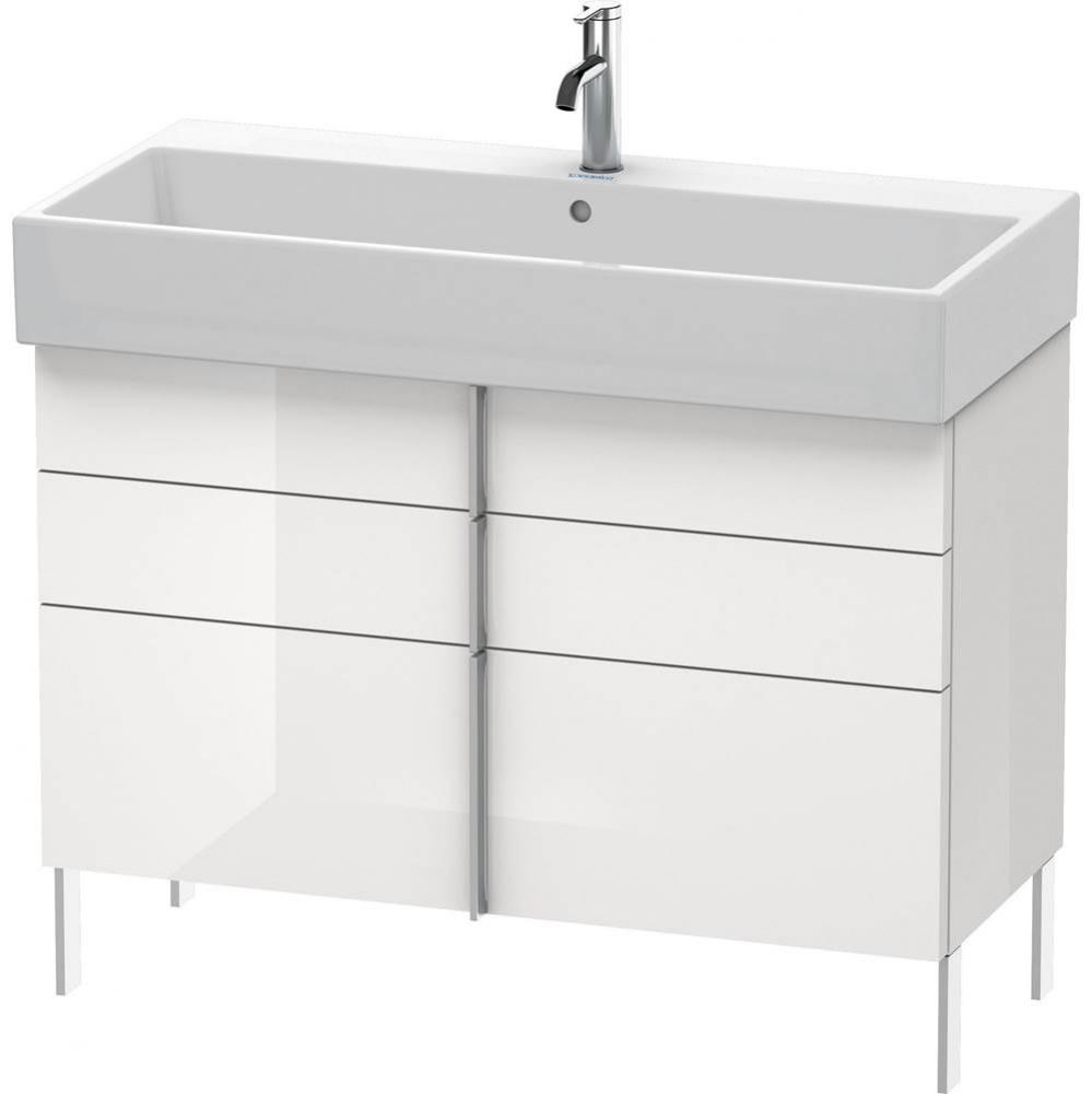 Duravit Vero Air Floor Standing Vanity Unit  White High Gloss