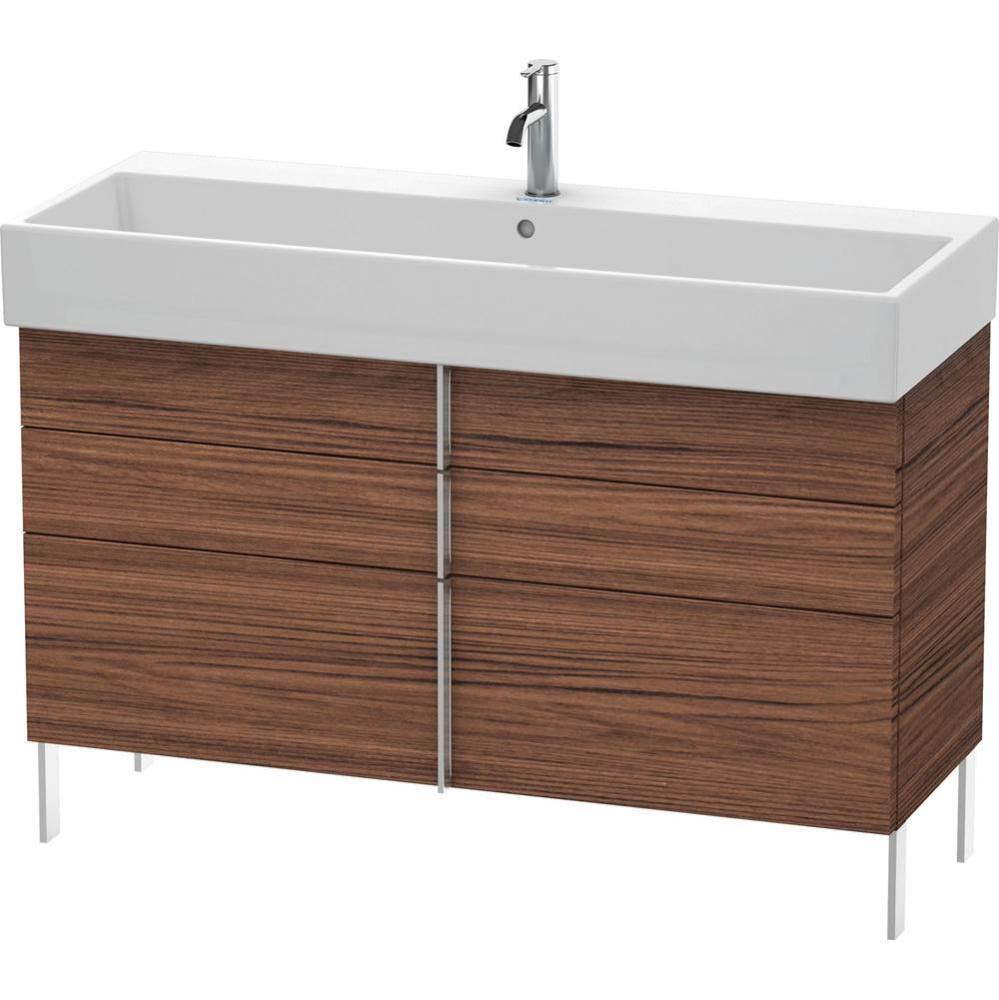 Duravit Vero Air Floor Standing Vanity Unit  Dark Walnut