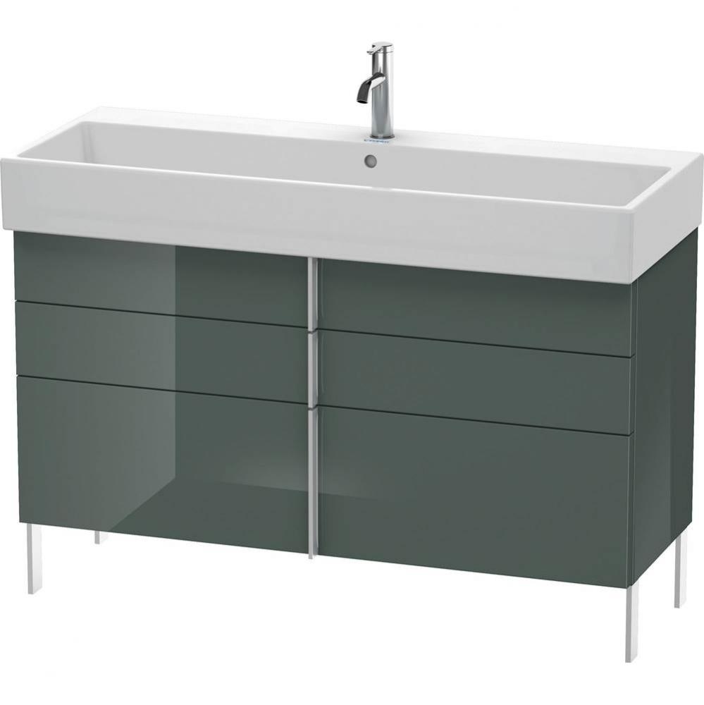 Duravit Vero Air Floor Standing Vanity Unit  Dolomiti Gray High Gloss