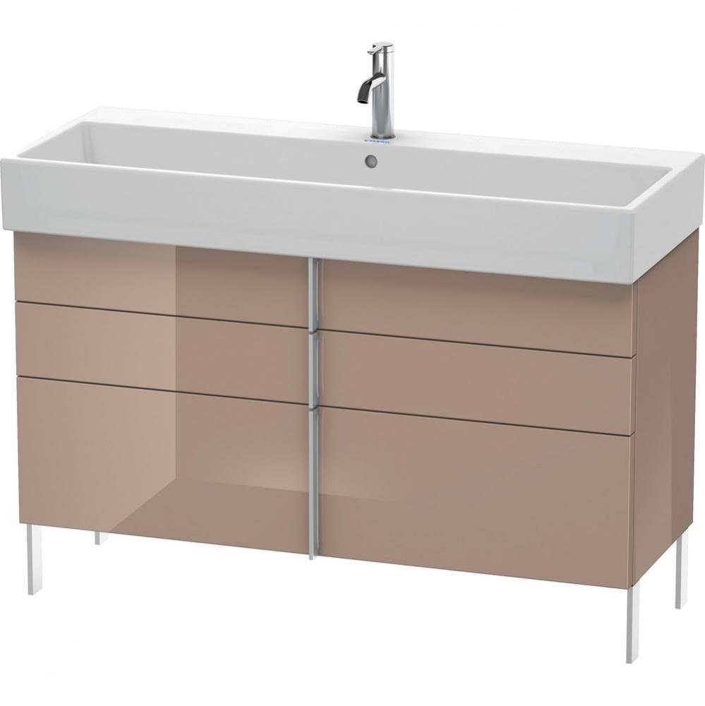 Duravit Vero Air Floor Standing Vanity Unit  Cappuccino High Gloss