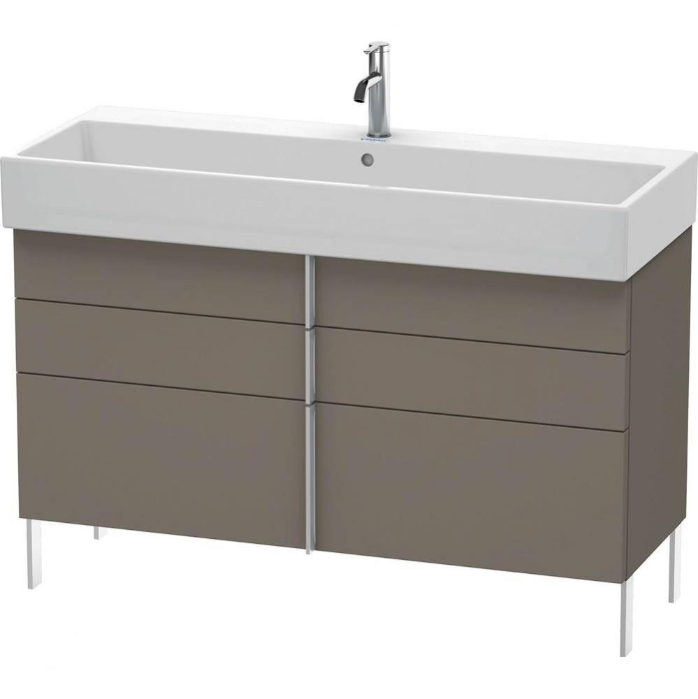 Duravit Vero Air Floor Standing Vanity Unit  Flannel Gray Satin Matte