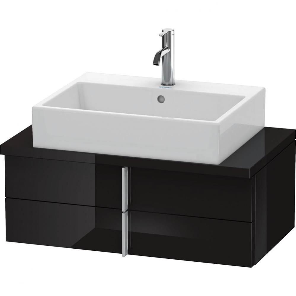 Duravit Vero Two Drawer Vanity Unit For Console Black