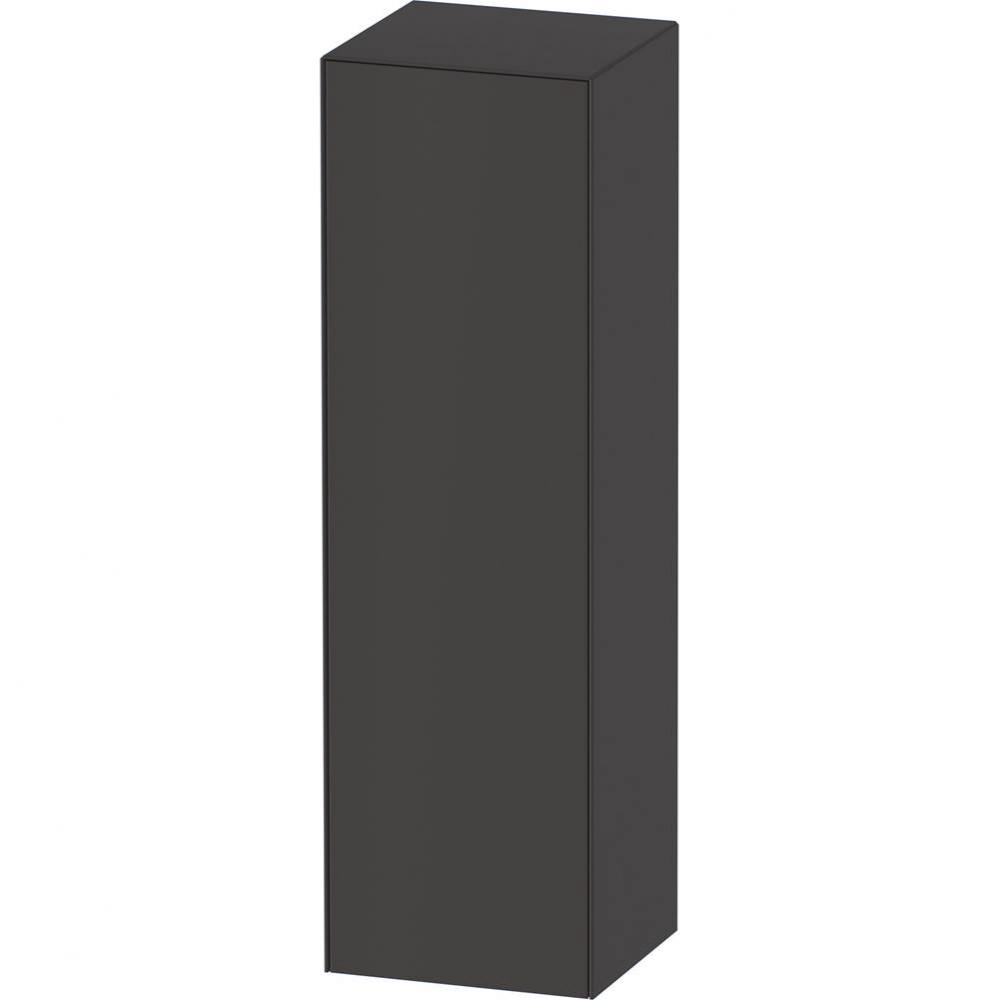 White Tulip Semi-Tall Cabinet Graphite