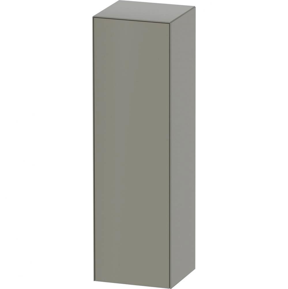 White Tulip Semi-Tall Cabinet Stone Gray