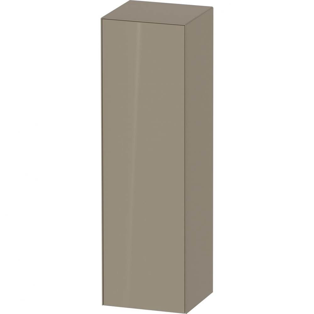 White Tulip Semi-Tall Cabinet Stone Gray