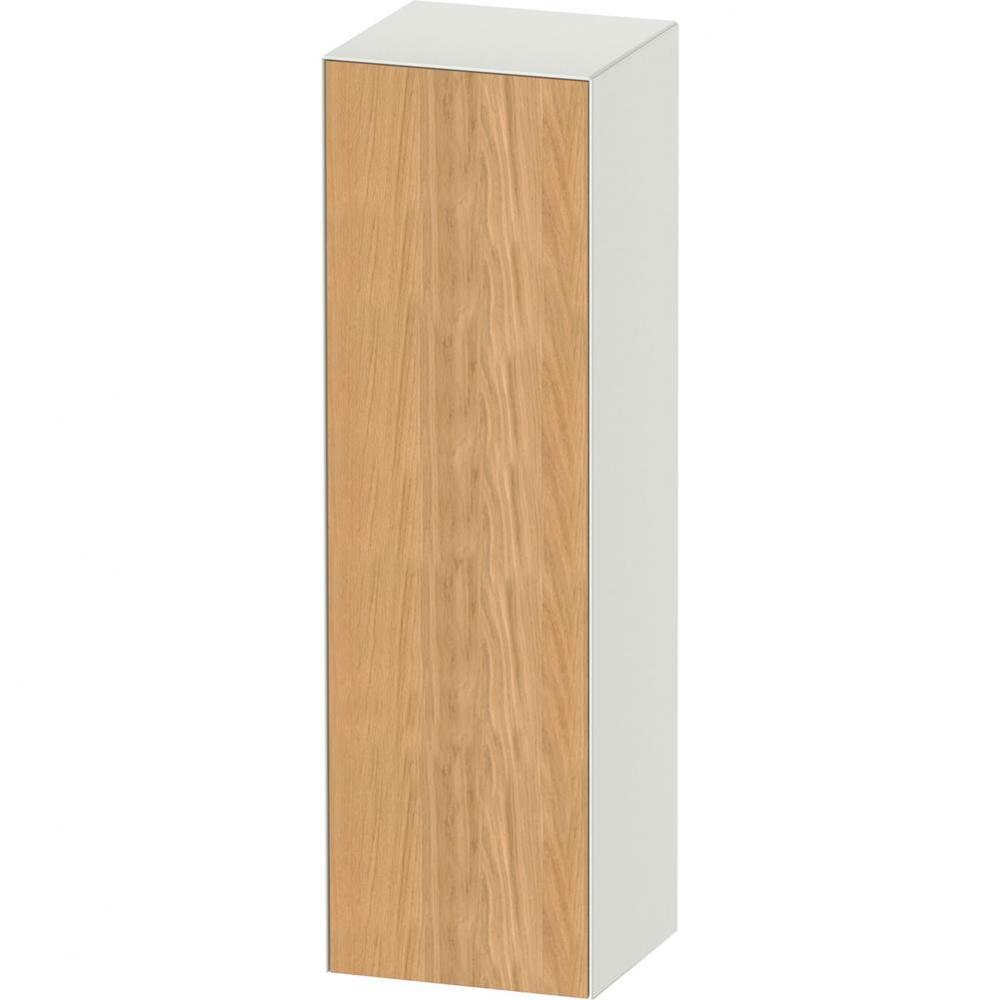 White Tulip Semi-Tall Cabinet Natural Oak