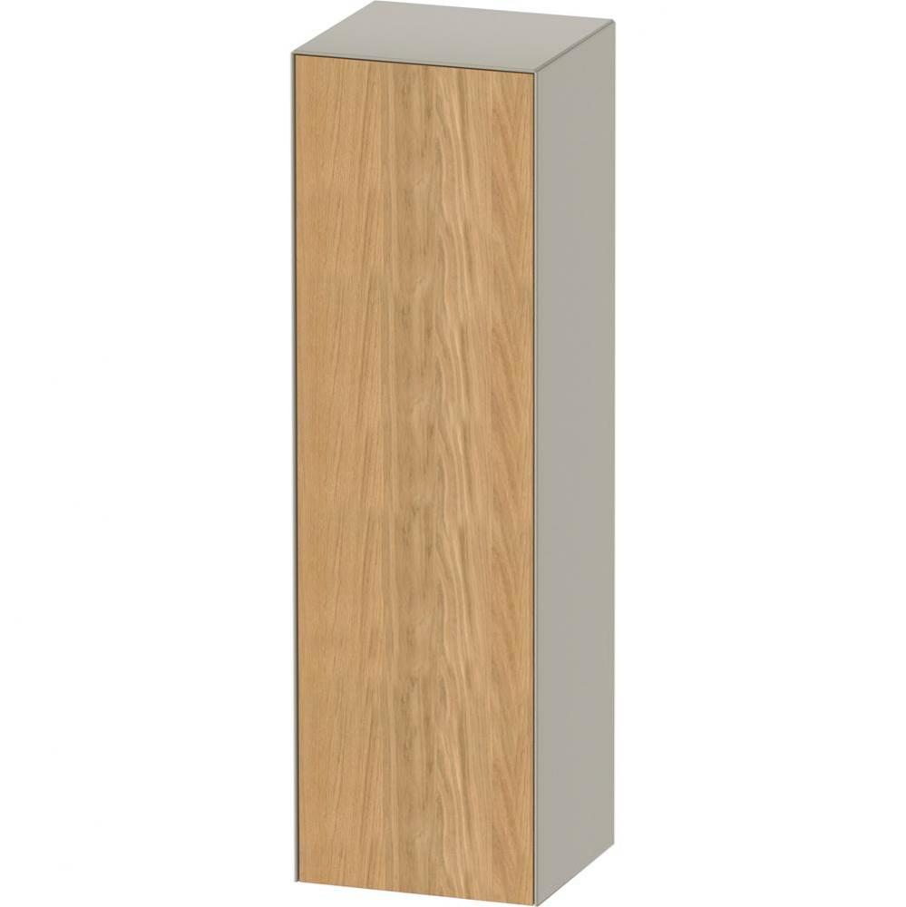 White Tulip Semi-Tall Cabinet Natural Oak