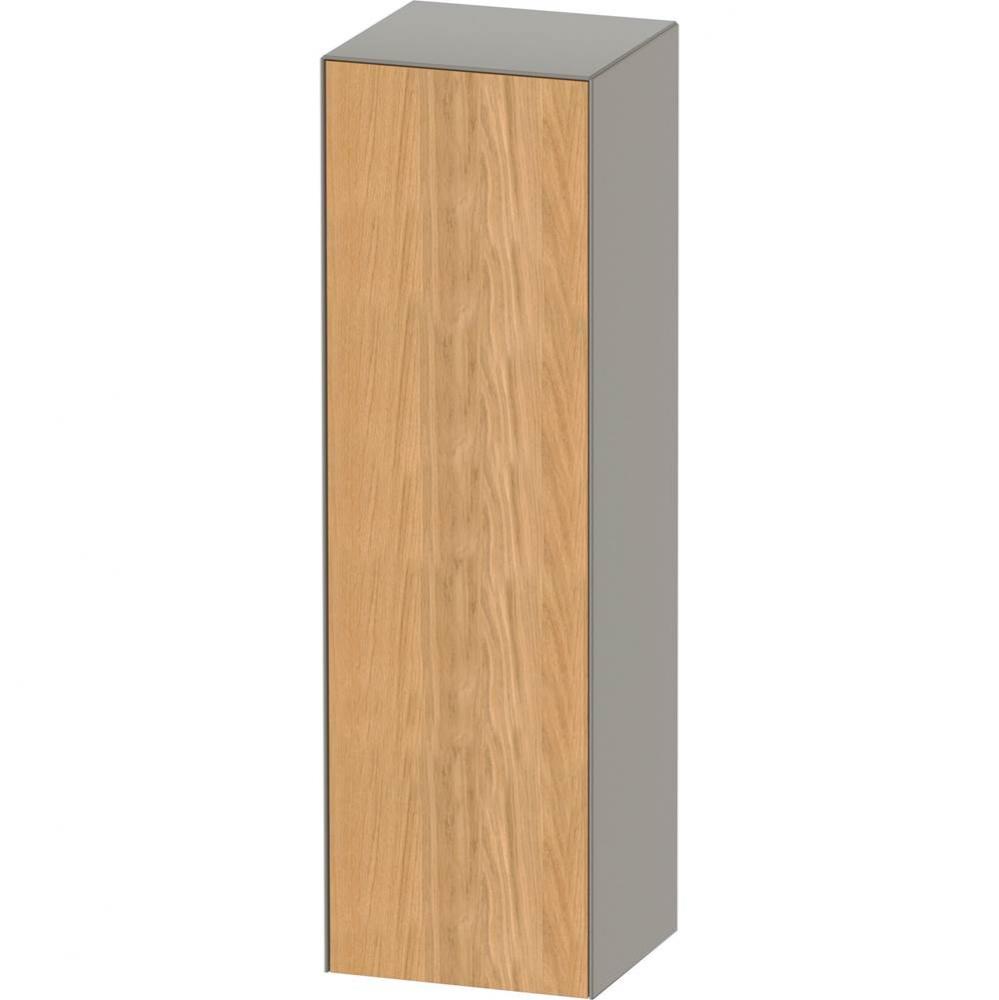 White Tulip Semi-Tall Cabinet Natural Oak