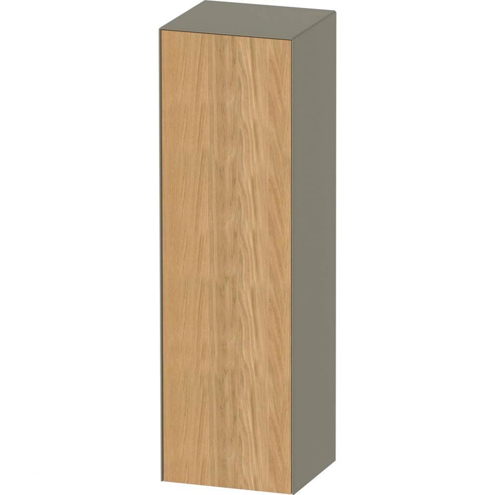 White Tulip Semi-Tall Cabinet Natural Oak