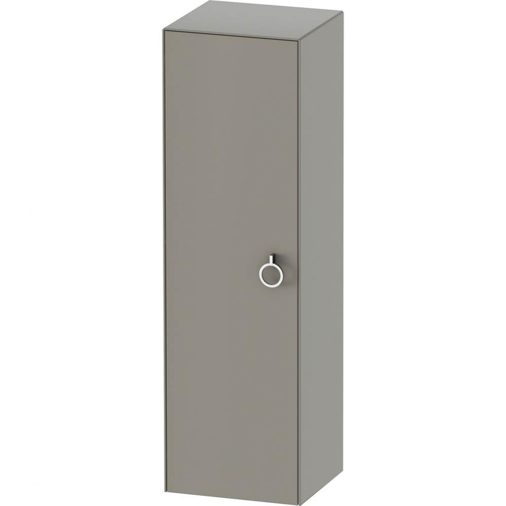 White Tulip Semi-Tall Cabinet Stone Gray