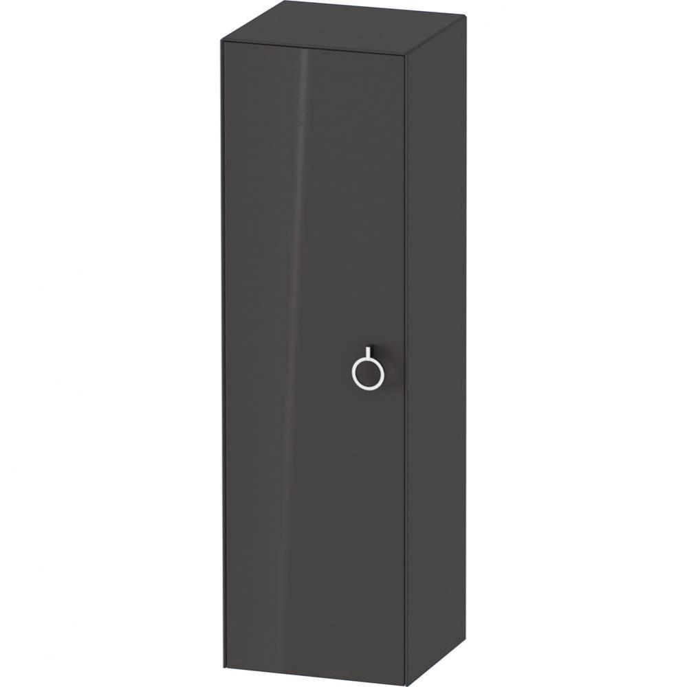 White Tulip Semi-Tall Cabinet Graphite