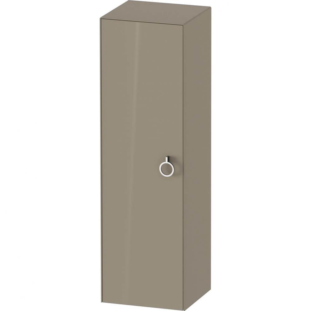 White Tulip Semi-Tall Cabinet Stone Gray