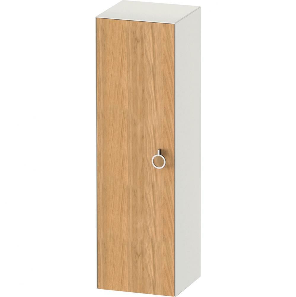 White Tulip Semi-Tall Cabinet Natural Oak